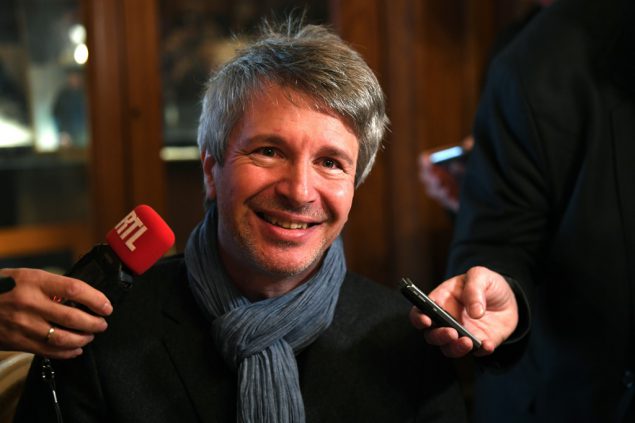 Schriftsteller Eric Vuillard am 6.11.20178 in Paris (Bild: Eric Feferberg/AFP)