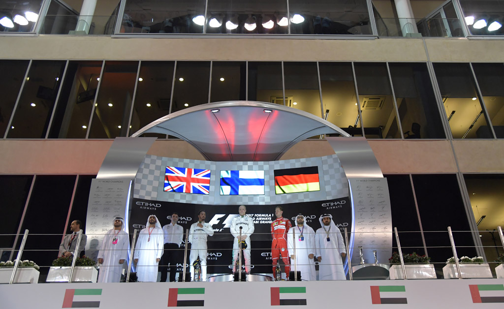 Formel 1 in Abu Dhabi 2017