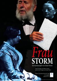 Frau Storm - ein Kammerspiel (Plakat: Erwin Kirsch)