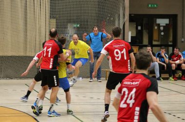 1. Handballdivision: HC Eynatten-Raeren gewinnt gegen Olse Merksem (4.11.2017)