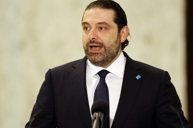 Der libanesische Ministerpräsident Saad Hariri