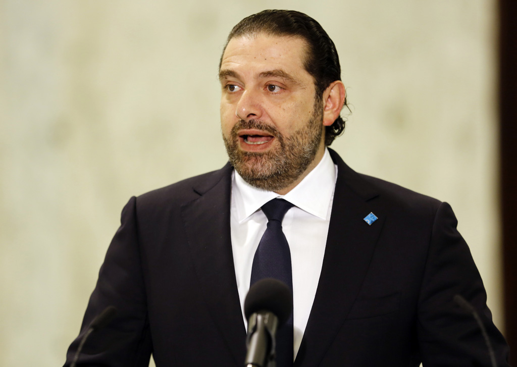 Der libanesische Ministerpräsident Saad Hariri