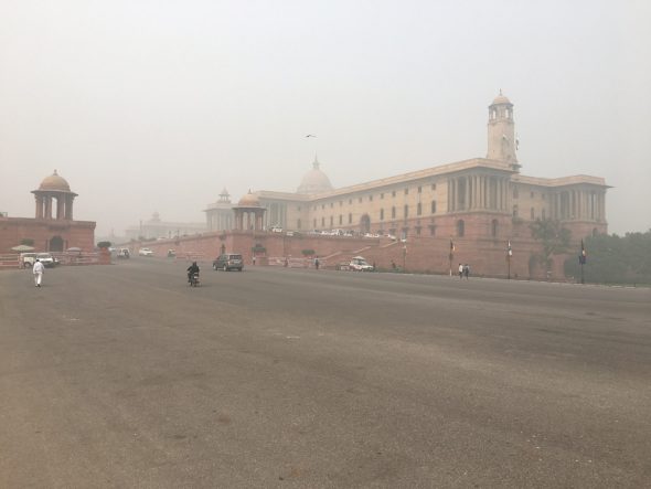Smog über Neu Delhi (Foto: Simonne Doepgen/BRF)