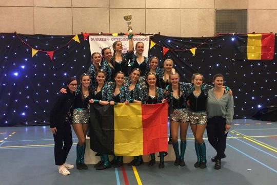 Die "Hot Shoes Ladies" sind belgische Meister in der Kategorie Teams (Bild: Hot Shoes)