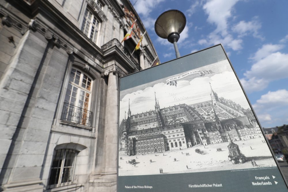 Der fürstbischöfliche Palast ist der Sitz der Provinz Lüttich