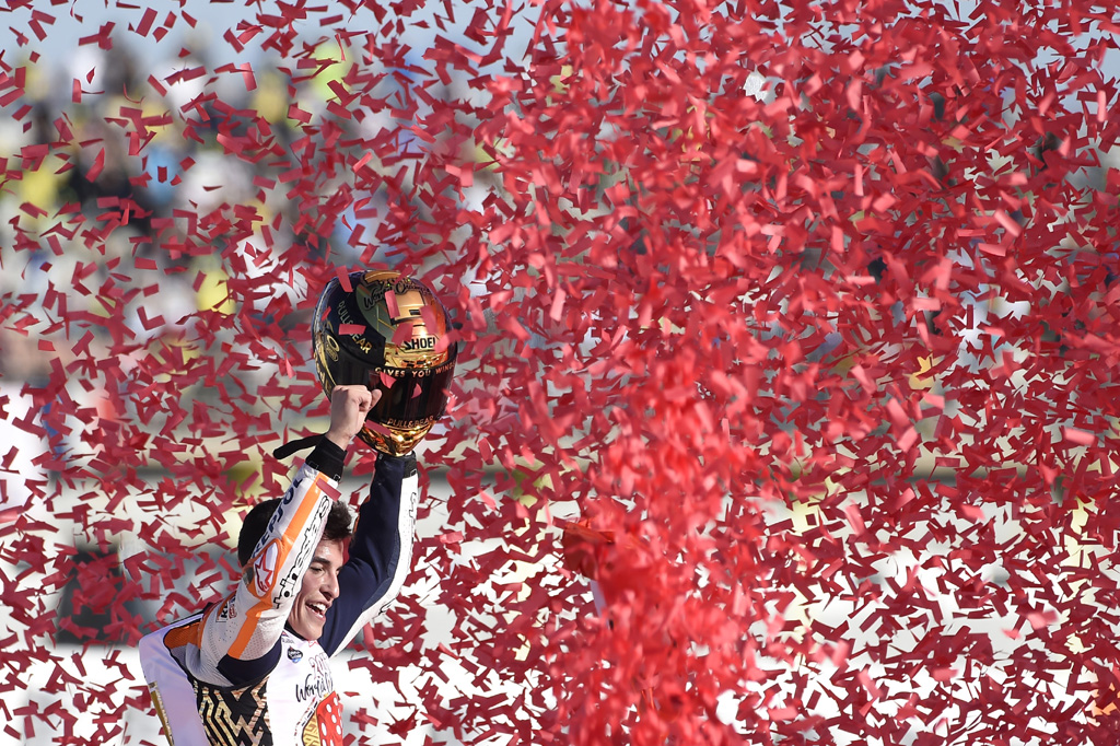 Marc Marquez zum vierten Mal Weltmeister in der MotoGP
