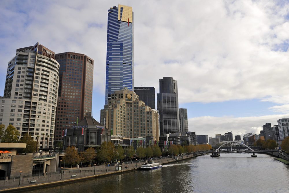 Die Metropole Melbourne in Australien