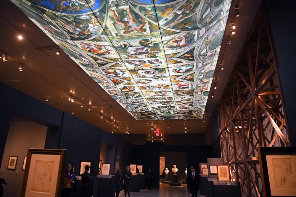 Große Michelangelo-Ausstellung im New Yorker Met (Bild: Angela Weiss/AFP)