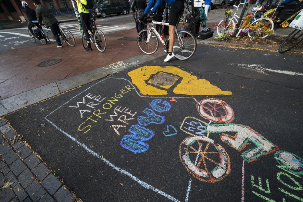 Bei einem Terrorangriff in New York starben acht Menschen auf dem Fahrradweg