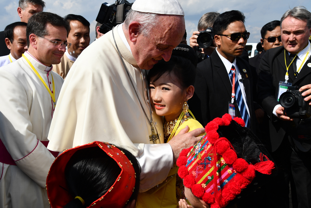 Papst Franziskus in Myanmar