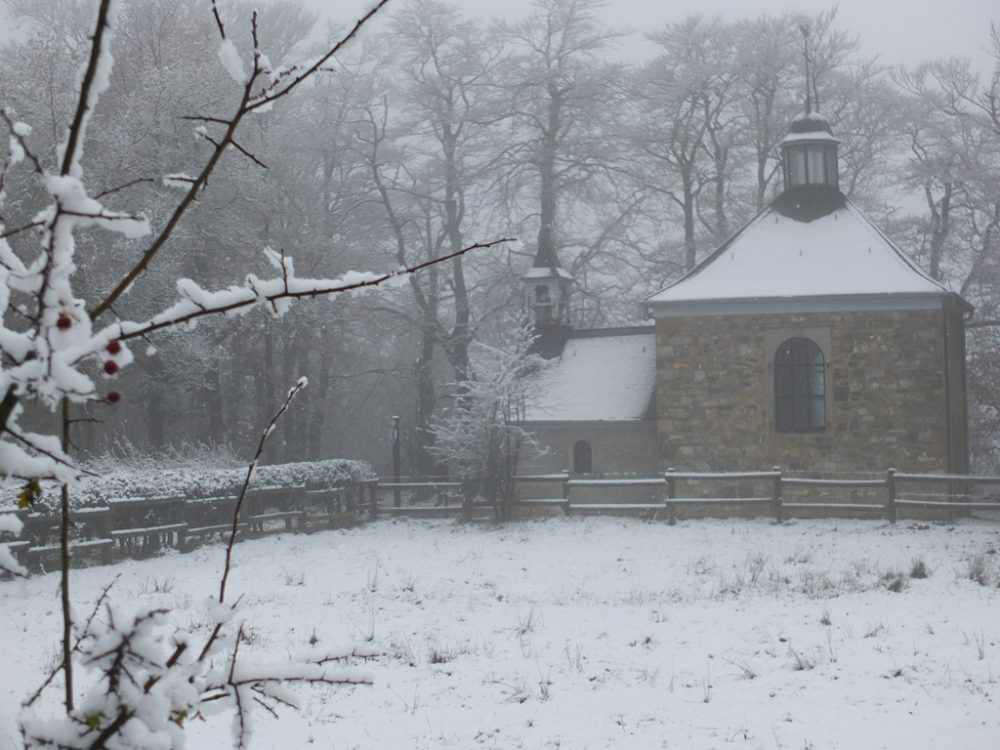 Der erste Schnee in Ostbelgien