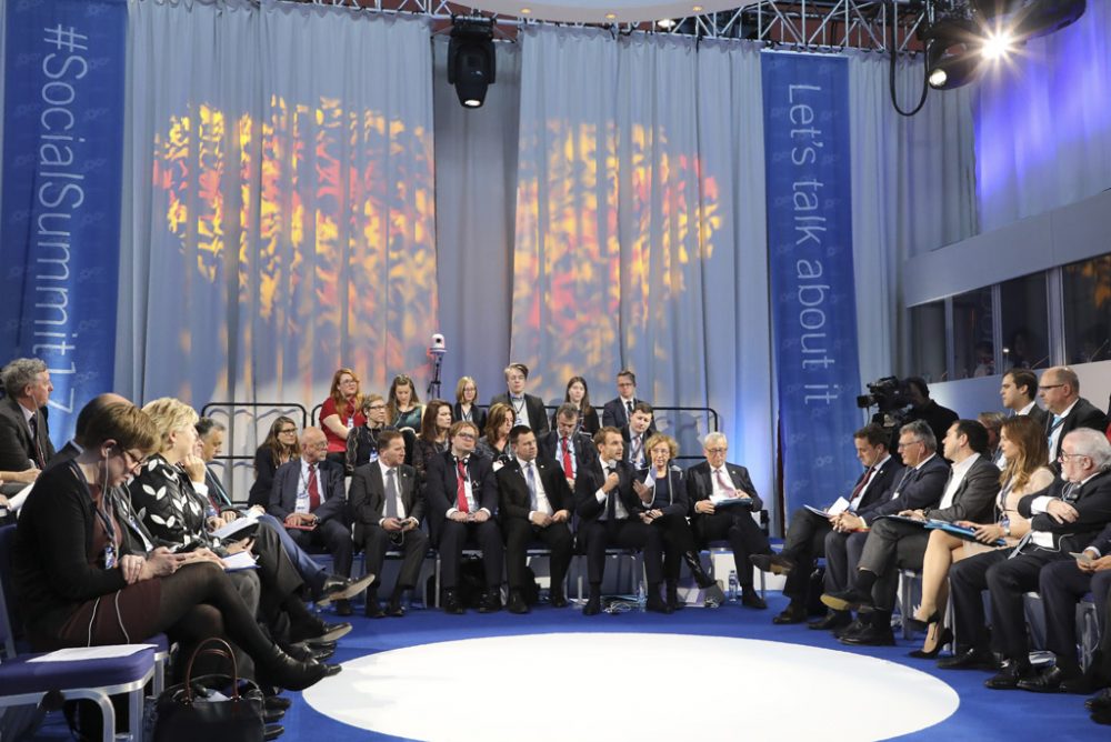 EU-Sozialgipfel in Göteborg am 17.11.2017 (Bild: Ludovic Marin/AFP)