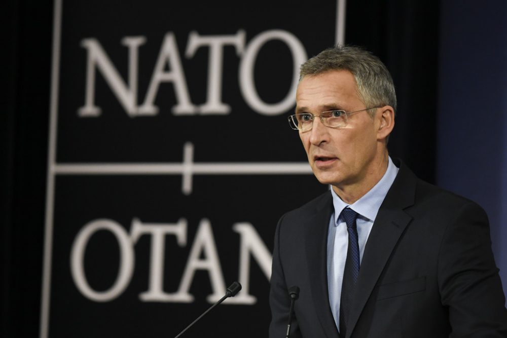 Nato-Generalsekretär Jens Stoltenberg in Brüssel (Bild: John Thys/AFP)