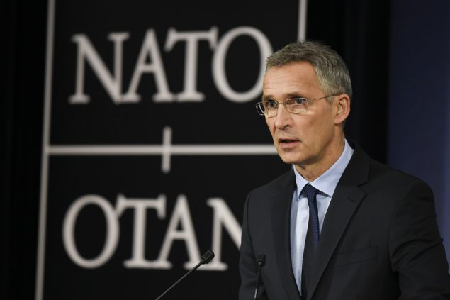 Nato-Generalsekretär Jens Stoltenberg in Brüssel (Bild: John Thys/AFP)