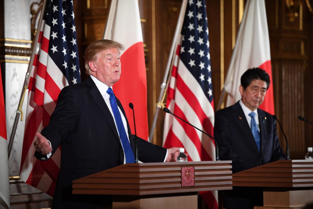 US-Präsident Donald Trump in Japan