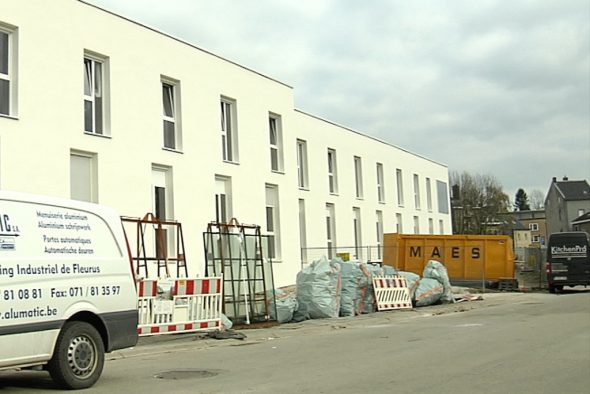 Das neue Gebäude wartet auf seine Bewohner (Bild: BRF Fernsehen)