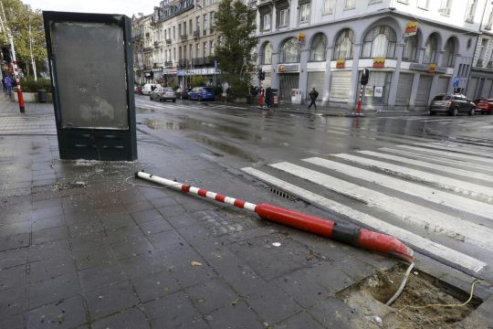 Ausschreitungen in Brüssel (11.11.2017)