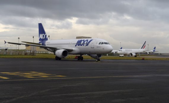 Airbus A320 von Joon (Air France) in Roissy