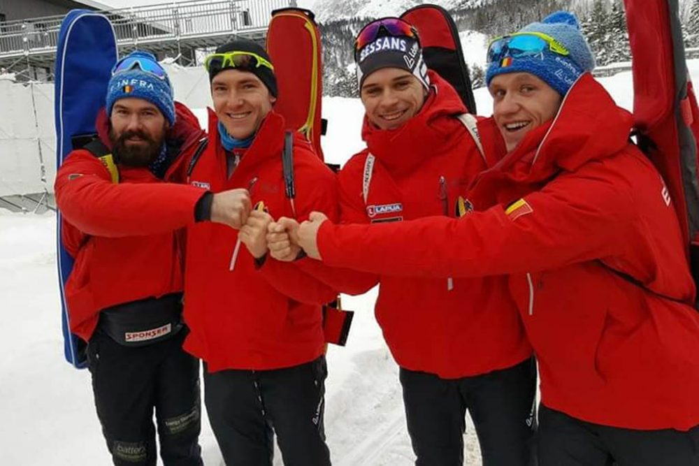 Belgische Biathlon Staffel