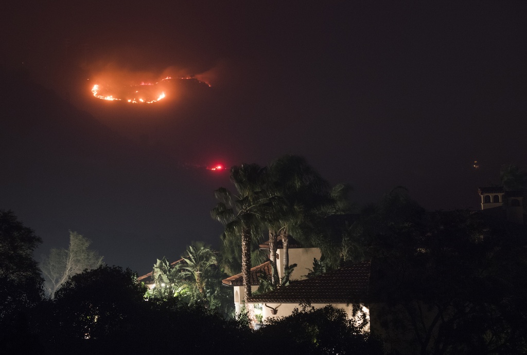 Waldbrände in Kalifornien 2017 (Bild: Robyn Beck / AFP)