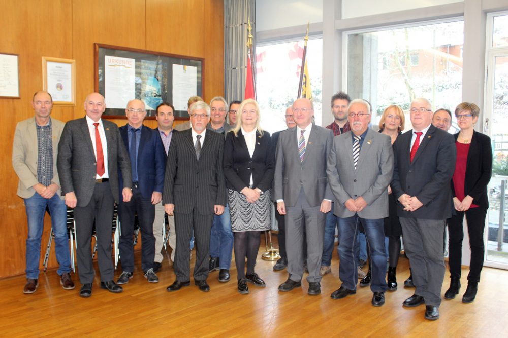 Freundschaftstreffen zwischen den Gemeinden Bütgenbach und Monschau am 1. Dezember 2017