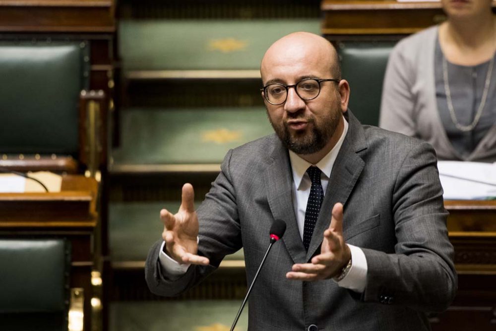 Premierminister Charles Michel