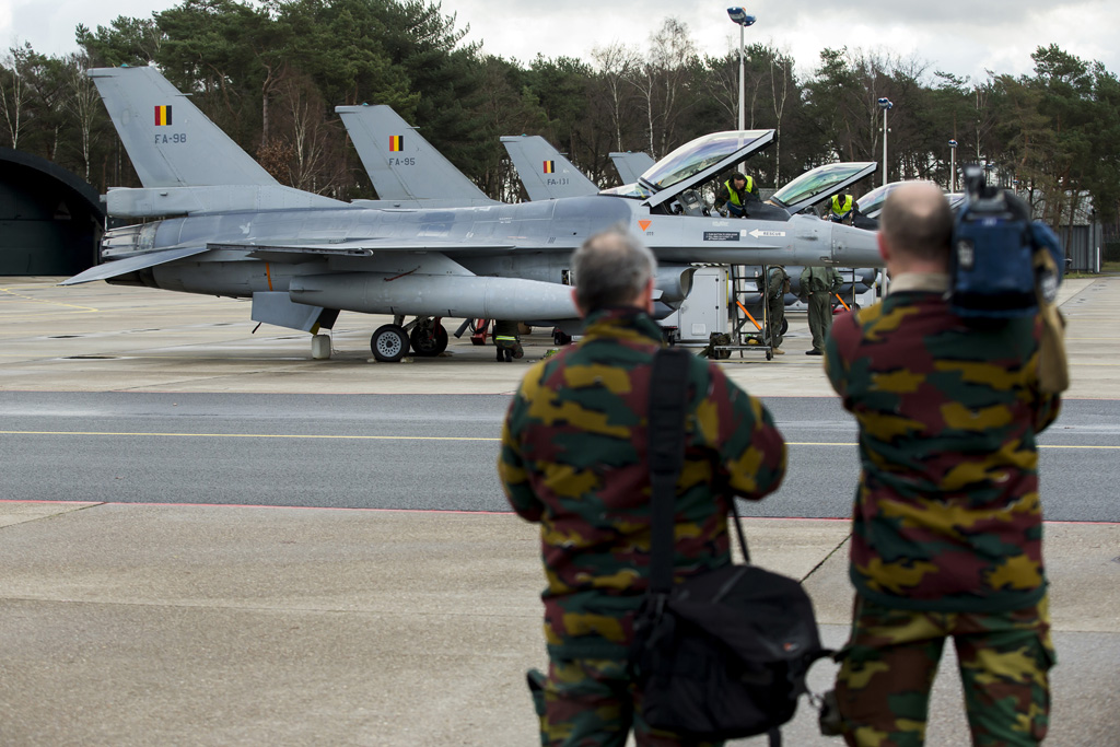 F16-Kampfjets wieder in Belgien