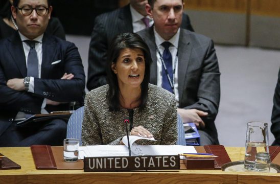 Die US-Botschafterin bei den Vereinten Nationen, Nikki Haley