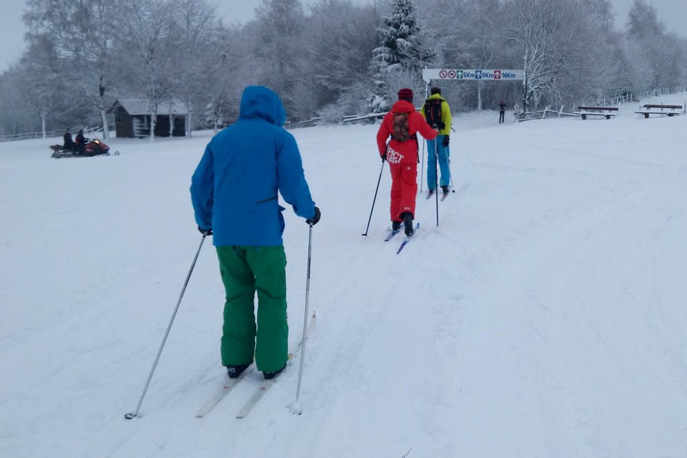 Winterspaß auf Herzebösch