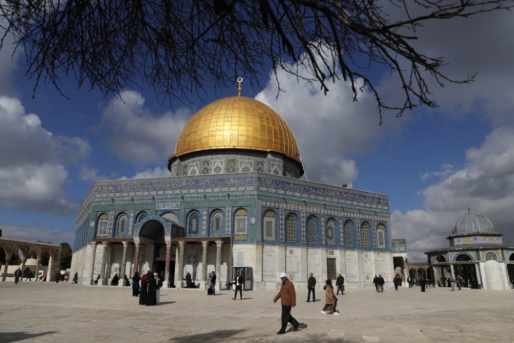 Al-Aqsa-Moschee auf dem Tempelberg in Jerusalem