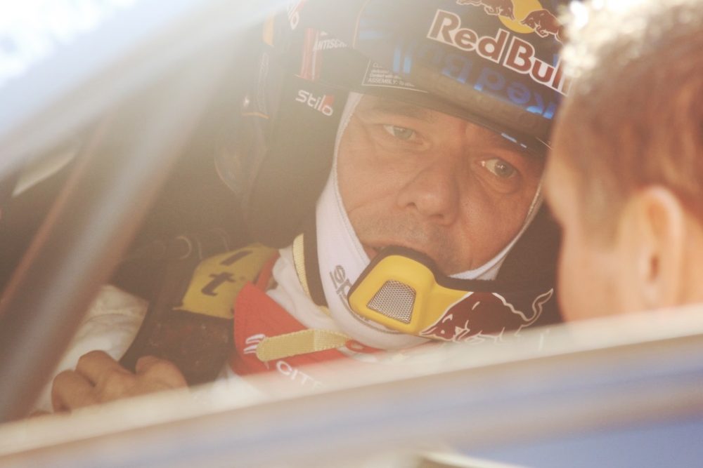 Sébastien Loeb bei den Testfahrten im September