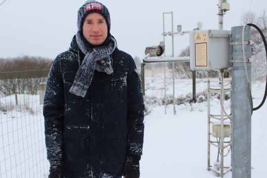 Alexandre Belleflamme, Klimatologe an der Universität Lüttich (Bild: Julia Slot/BRF)