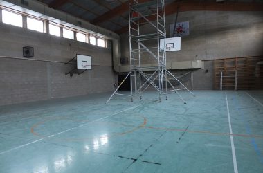 Schulsporthalle von Burg Reuland wird umgebaut (Bild: Stephan Pesch/BRF)