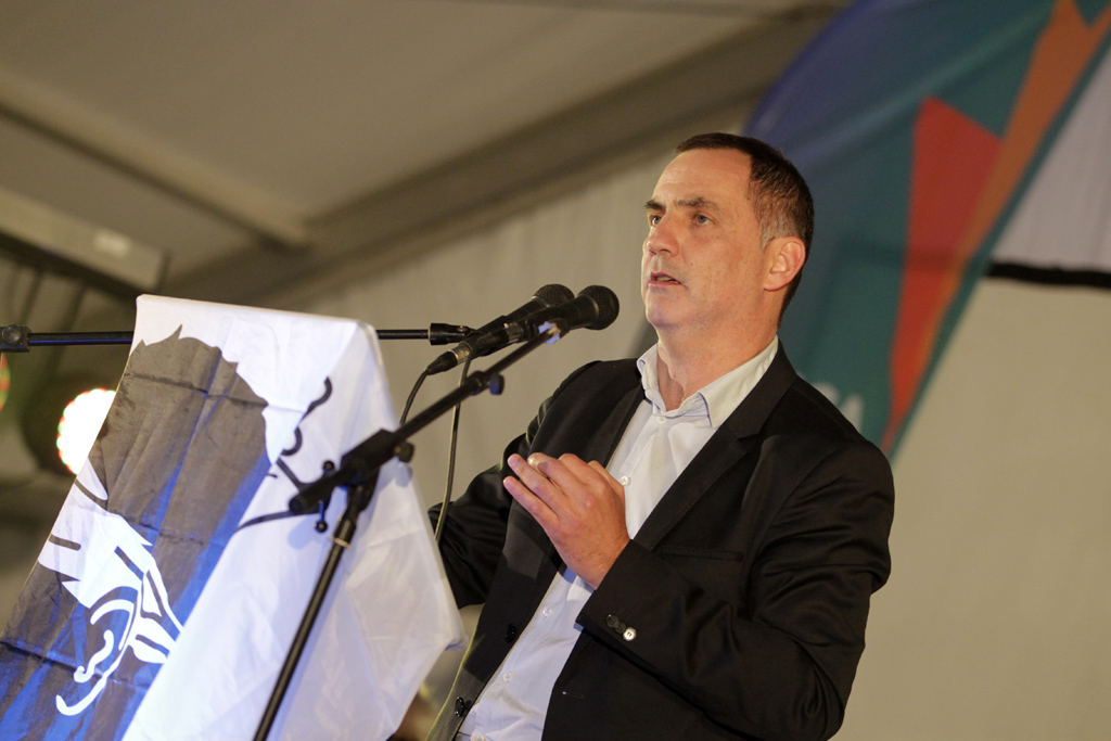 Gilles Simeoni, der Spitzenkandidat der Nationalisten auf Korsika