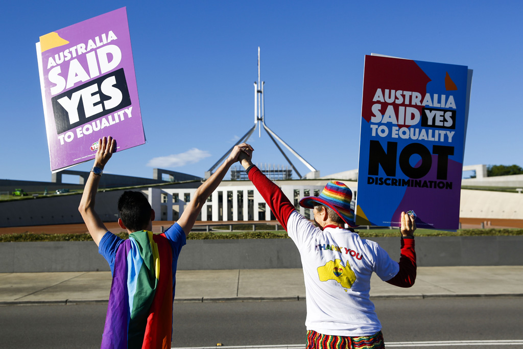 Australien sagt Ja zur Ehe für alle
