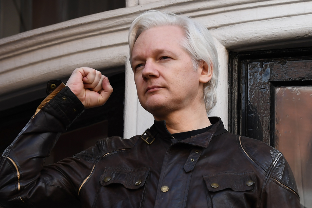 Julian Assange im Mai 2017 (Bild: Justin Tallis/AFP)