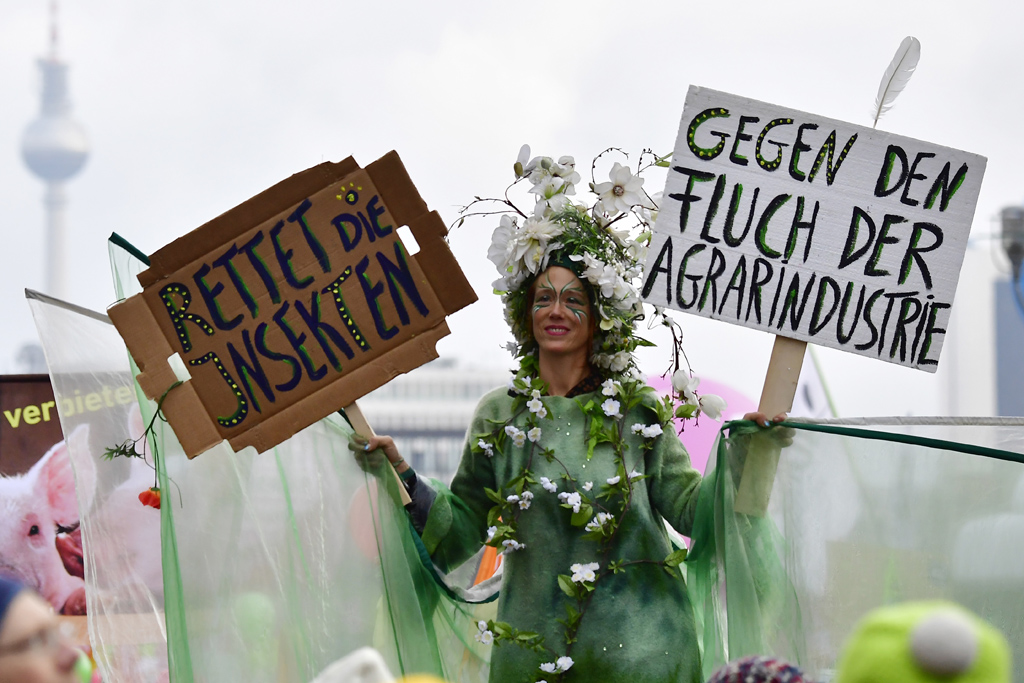 Große Demo in Berlin für Agrarwende