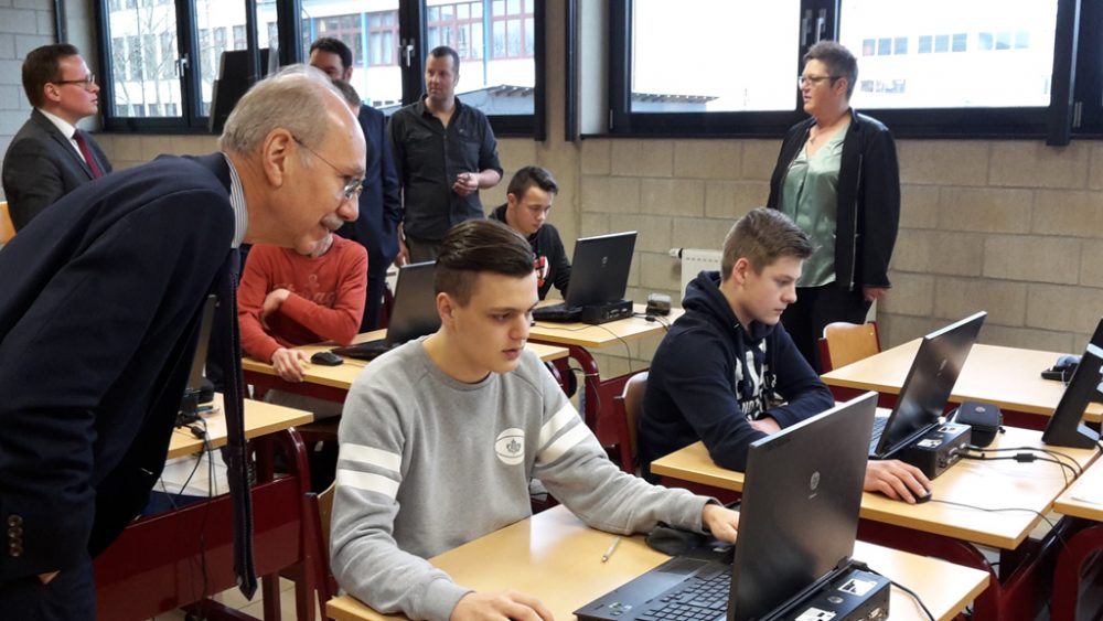 Belgischer Botschafter in Luxemburg besucht BS-TI am 25.1.2018 (Bild: Michaela Brück/BRF)