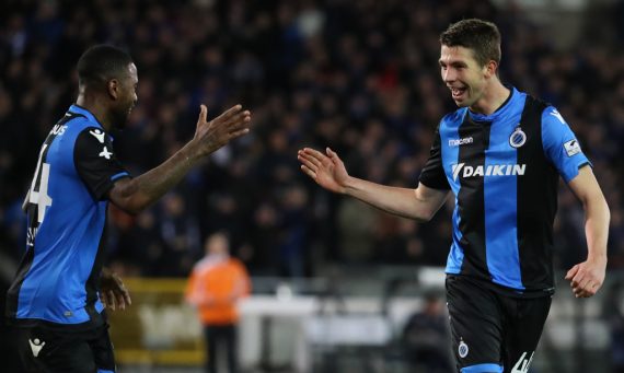 Brandon Mechele lässt sich feiern