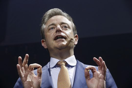 N-VA-Chef Bart De Wever am 13.1.2018 in Mechelen (Bild: Nicolas Maeterlinck/BELGA)