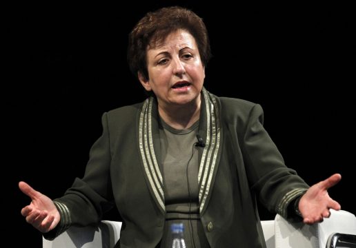 Die iranische Friedensnobelpreisträgerin Schirin Ebadi