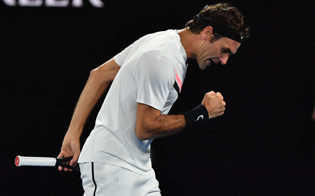 Roger Federer gewinnt Australian Open 2018 (Bild: Greg Wood/afp)