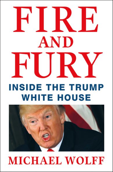 Michael Wolff: Fire and Fury (Cover: Henry Holt and Company/AFP)