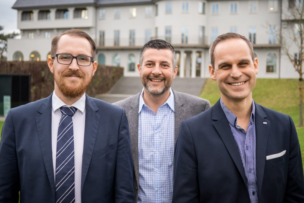 Jérôme Franssen, Pascal Arimont und Colin Kraft (Bild: CSP)