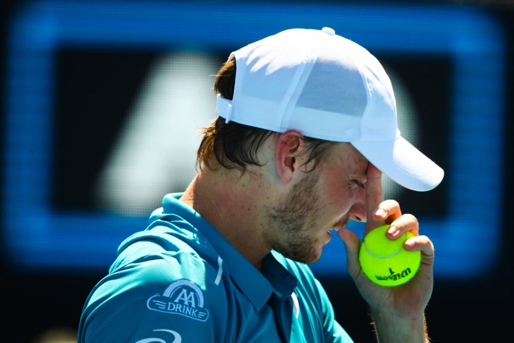 David Goffin bei den Australian Open