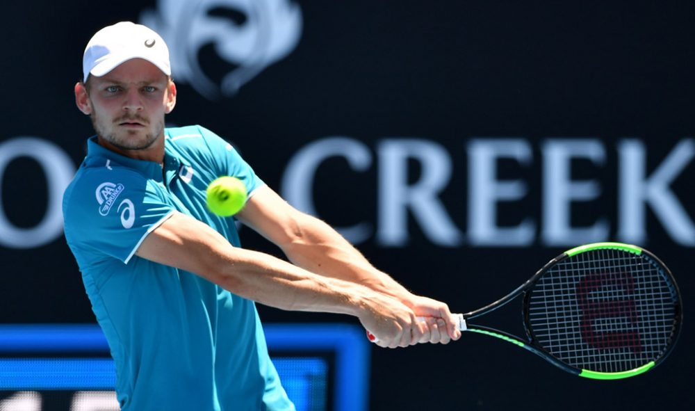 David Goffin bei den Australien Open