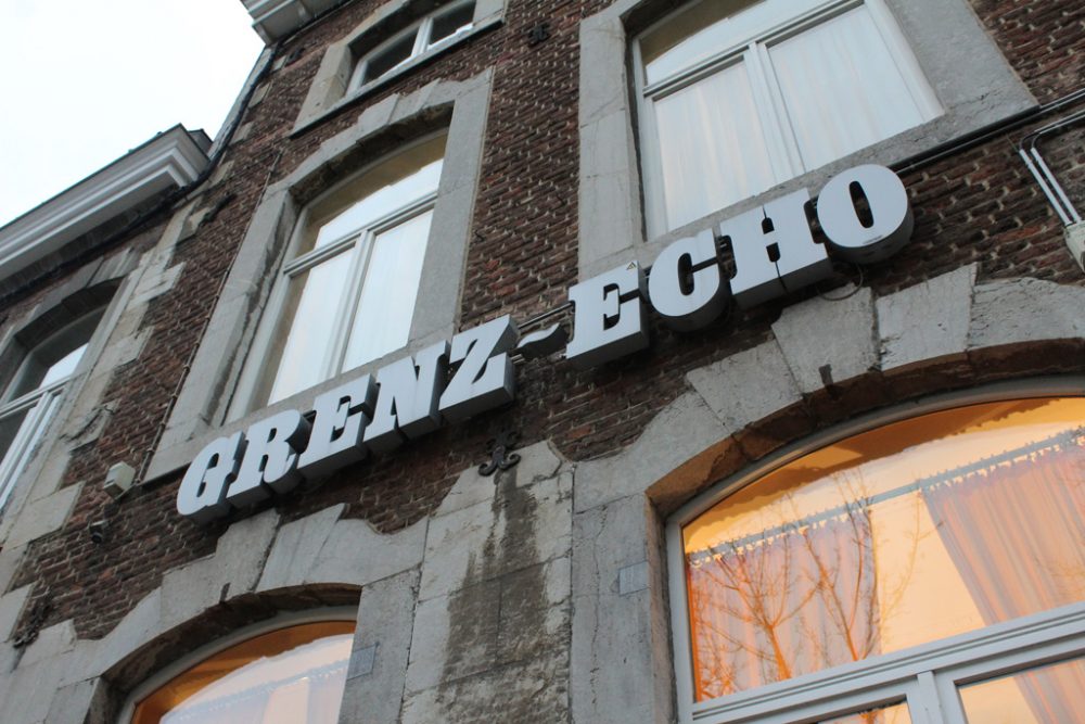 Das GrenzEcho in Eupen (Bild: Stephan Pesch/BRF)