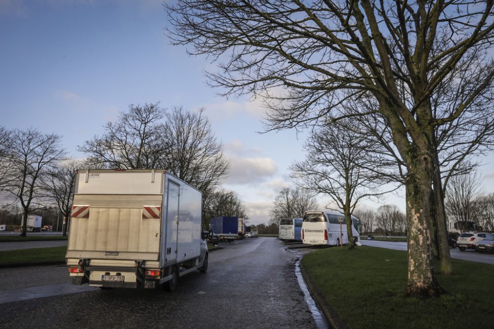 Parkplatz Groot-Bijgaarden an der E40