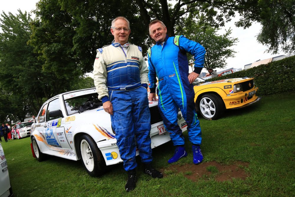 Gabriel Hüweler und Rainer Hermann bei der Rallye Luxemburg 2017 (Bild: Sascha Dörrenbächer)