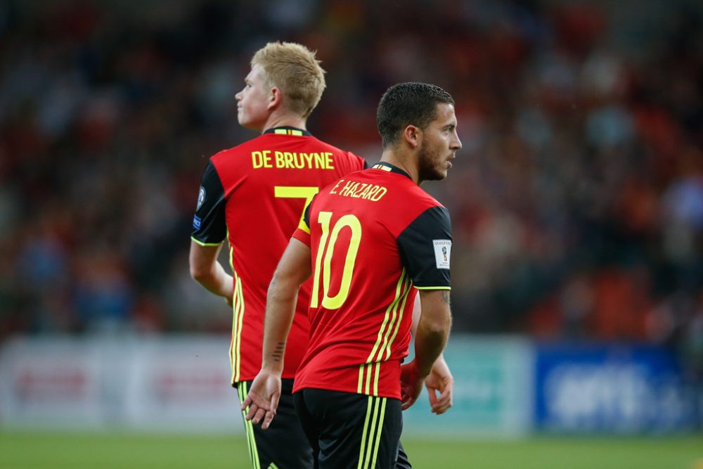 Kevin De Bruyne und Eden Hazard